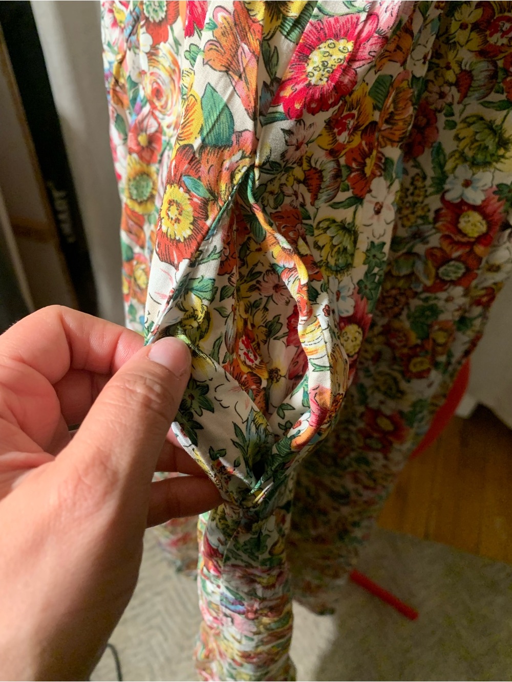NATURAL LIFE Pink Multi Floral Tiered Maxi Dress - Picture 15 of 15